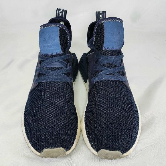 Adidas NMD XR1 Boost Shoes Blue Knit BY9819 Comfort 2017 Classic Women's Size 9 - Picture 2 of 9